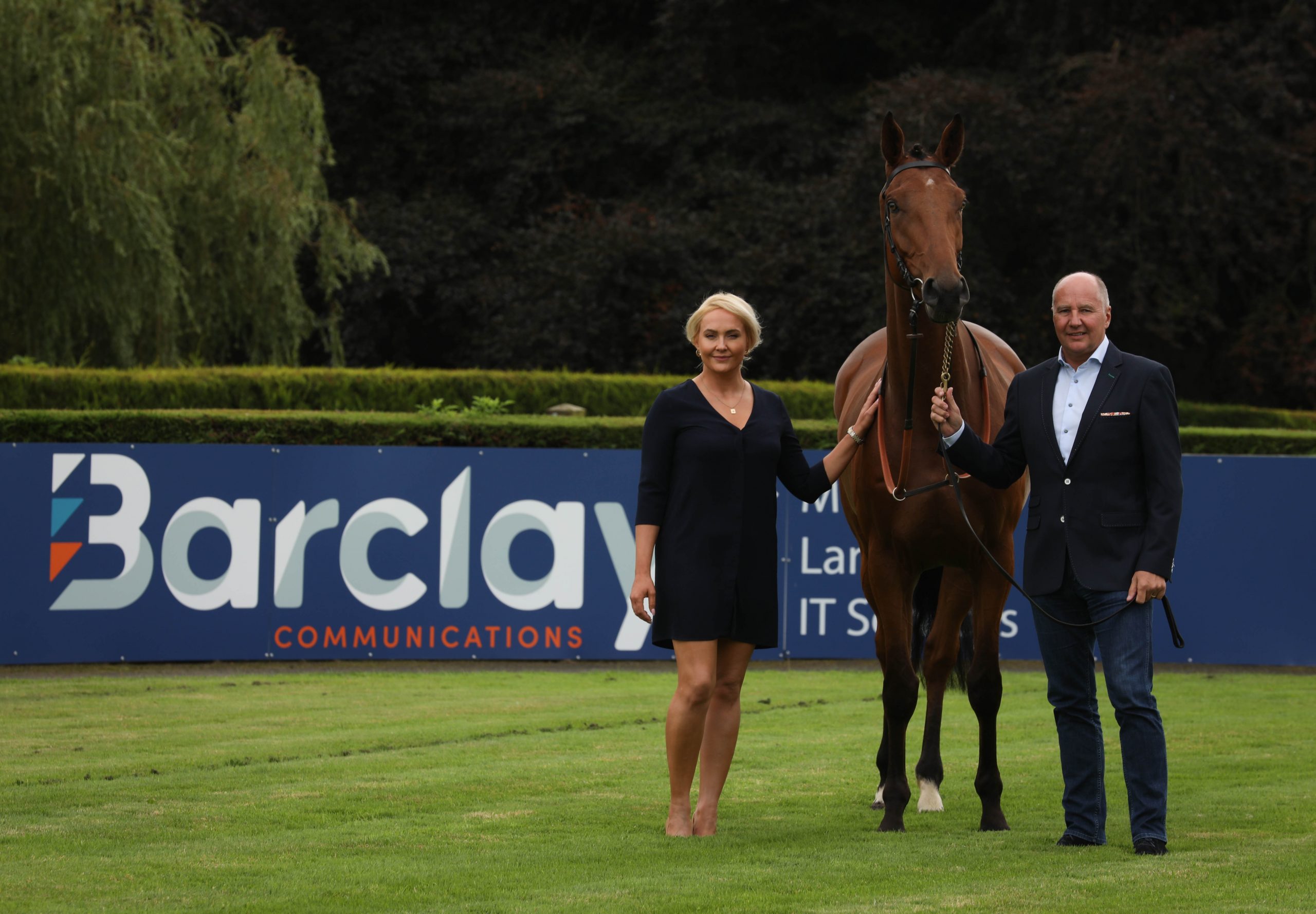 Northern Ireland’s fastest growing telecommunications company, Barclay Communications, sponsors Down Royal hospitality suite in new £45k contract